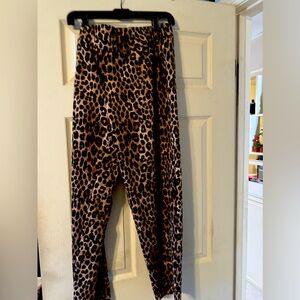 Michael Kors Leopard Print Pants/Leggings.